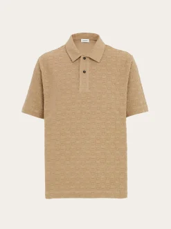Ferragamo Monogram polo shirt - Men