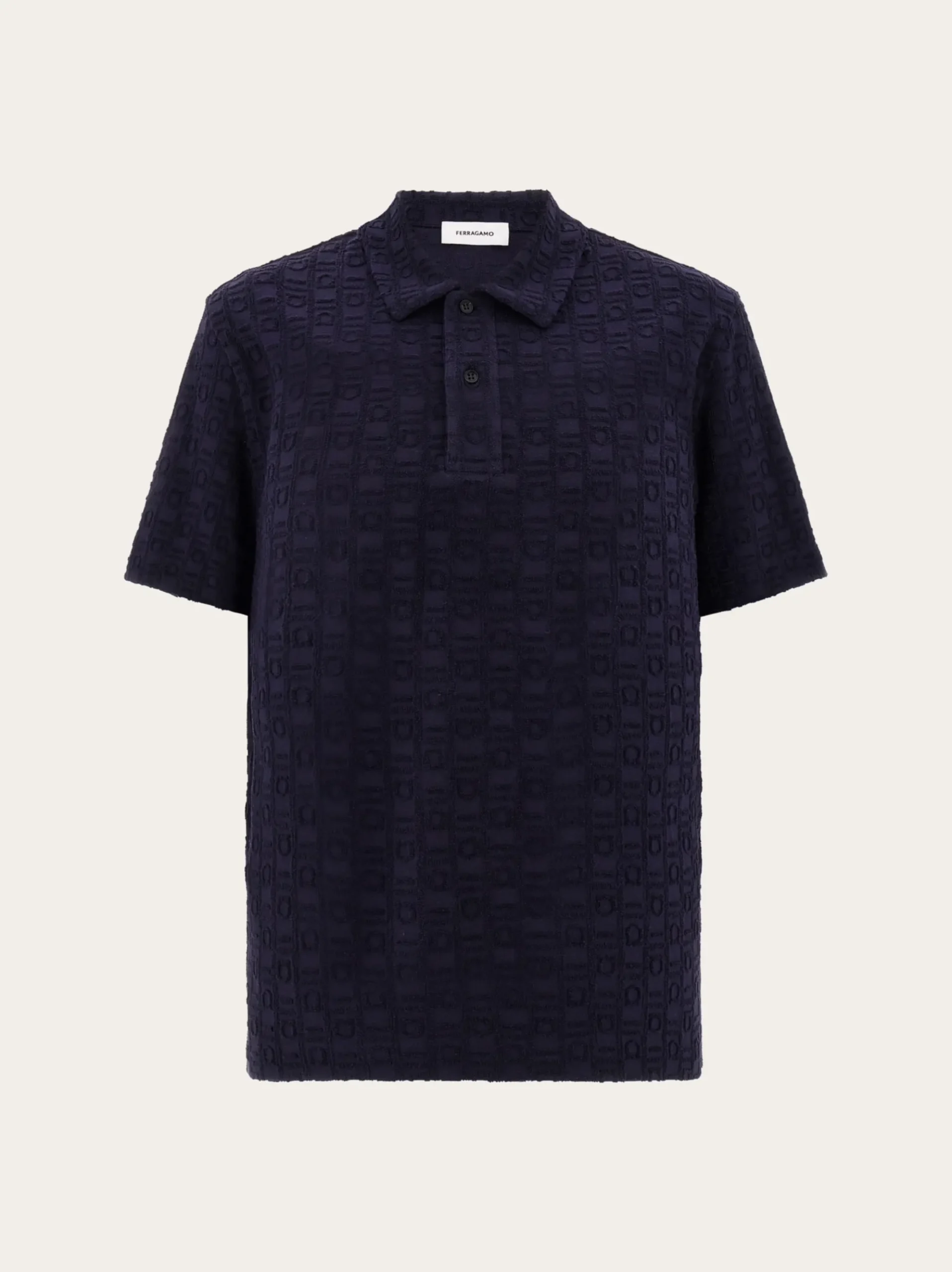Ferragamo Monogram polo shirt - Men