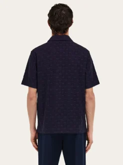 Ferragamo Monogram polo shirt - Men