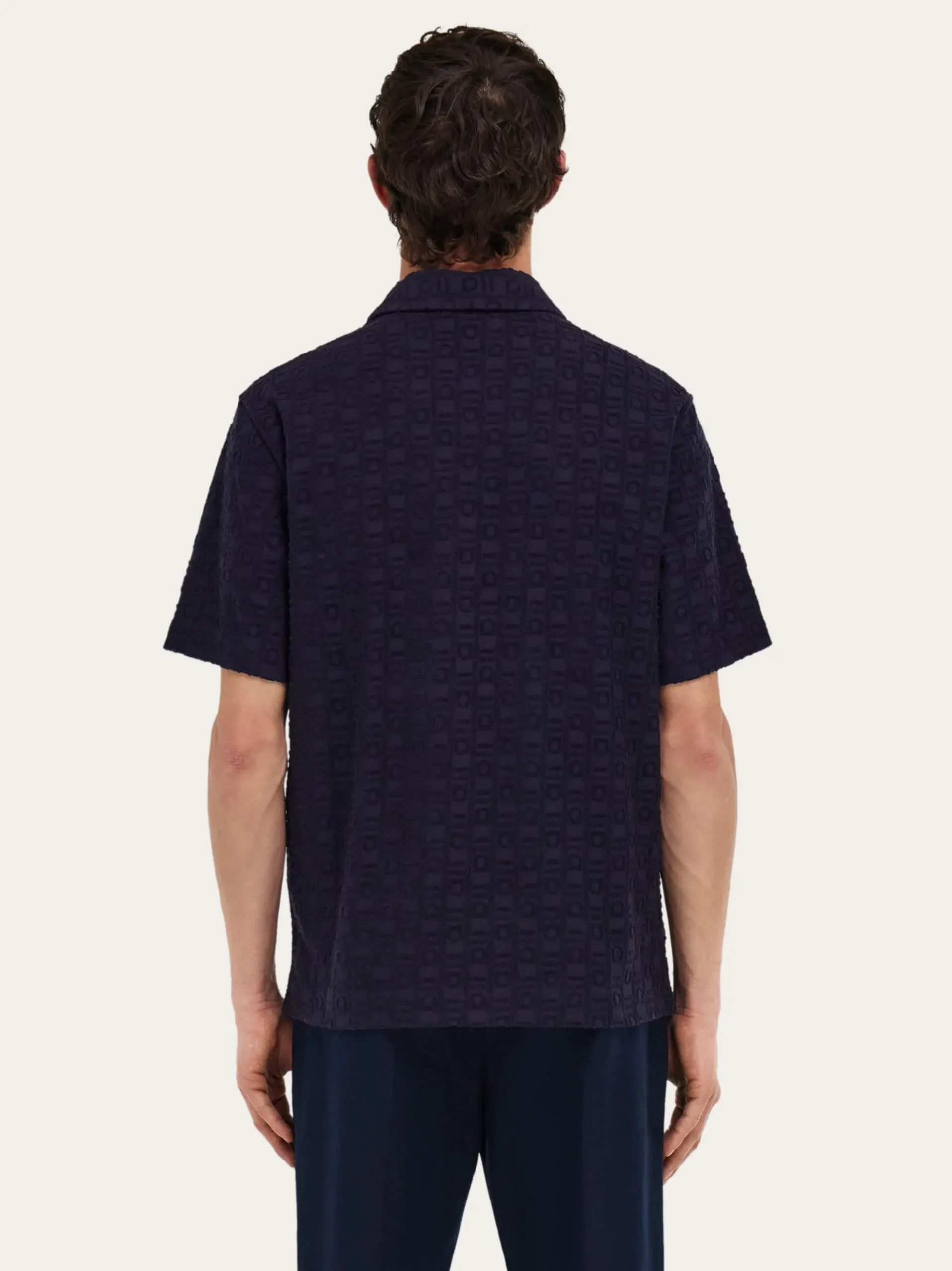 Ferragamo Monogram polo shirt - Men