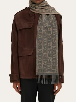 Ferragamo Monogram scarf - Men