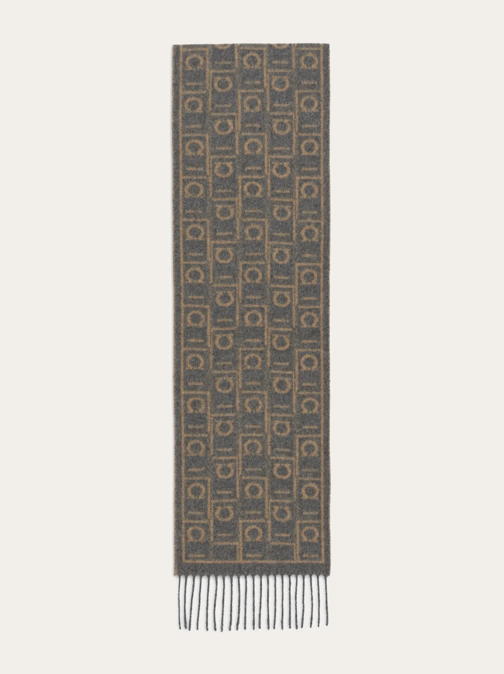 Ferragamo Monogram scarf - Men