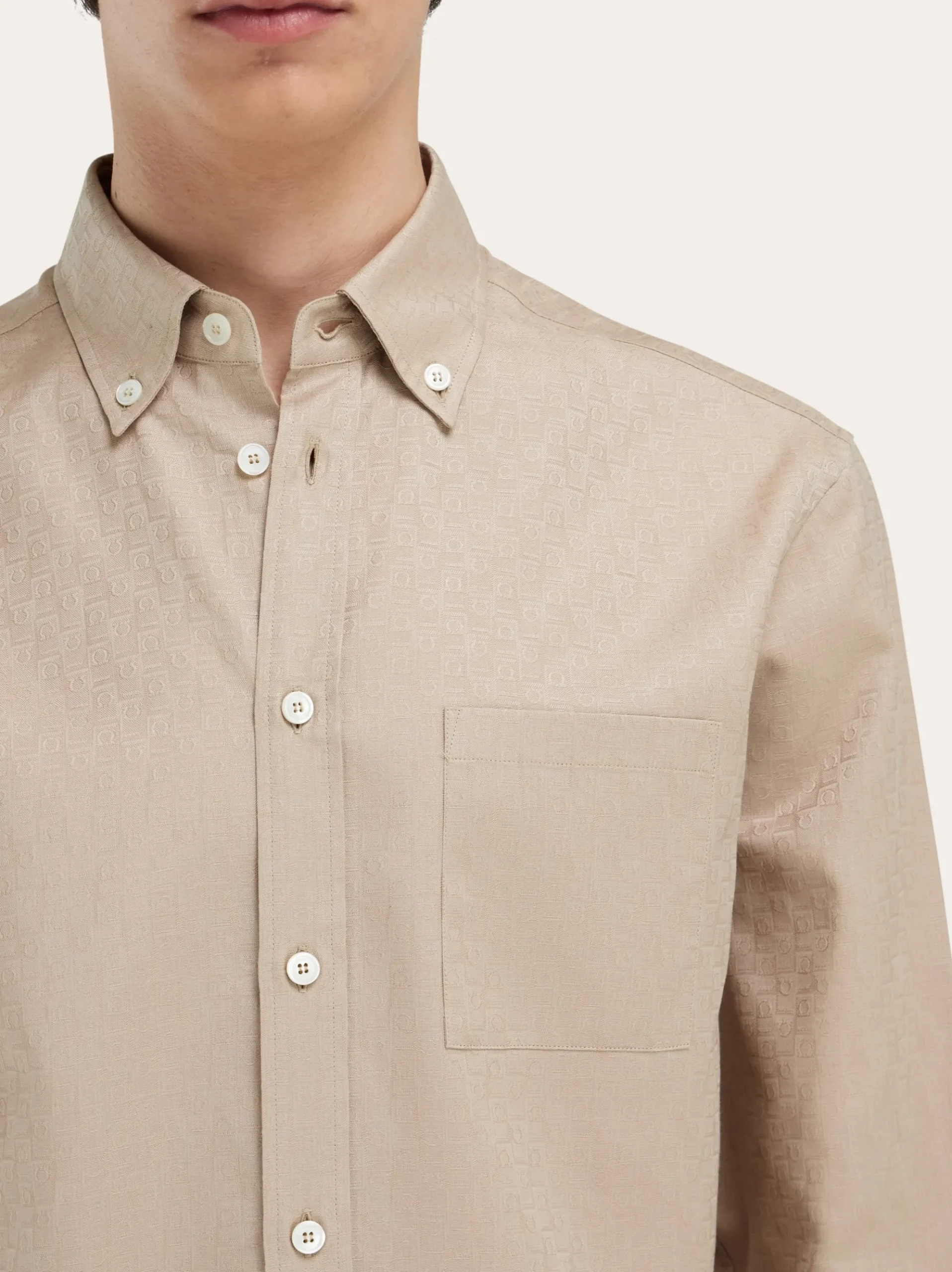 Ferragamo Monogram shirt - Men
