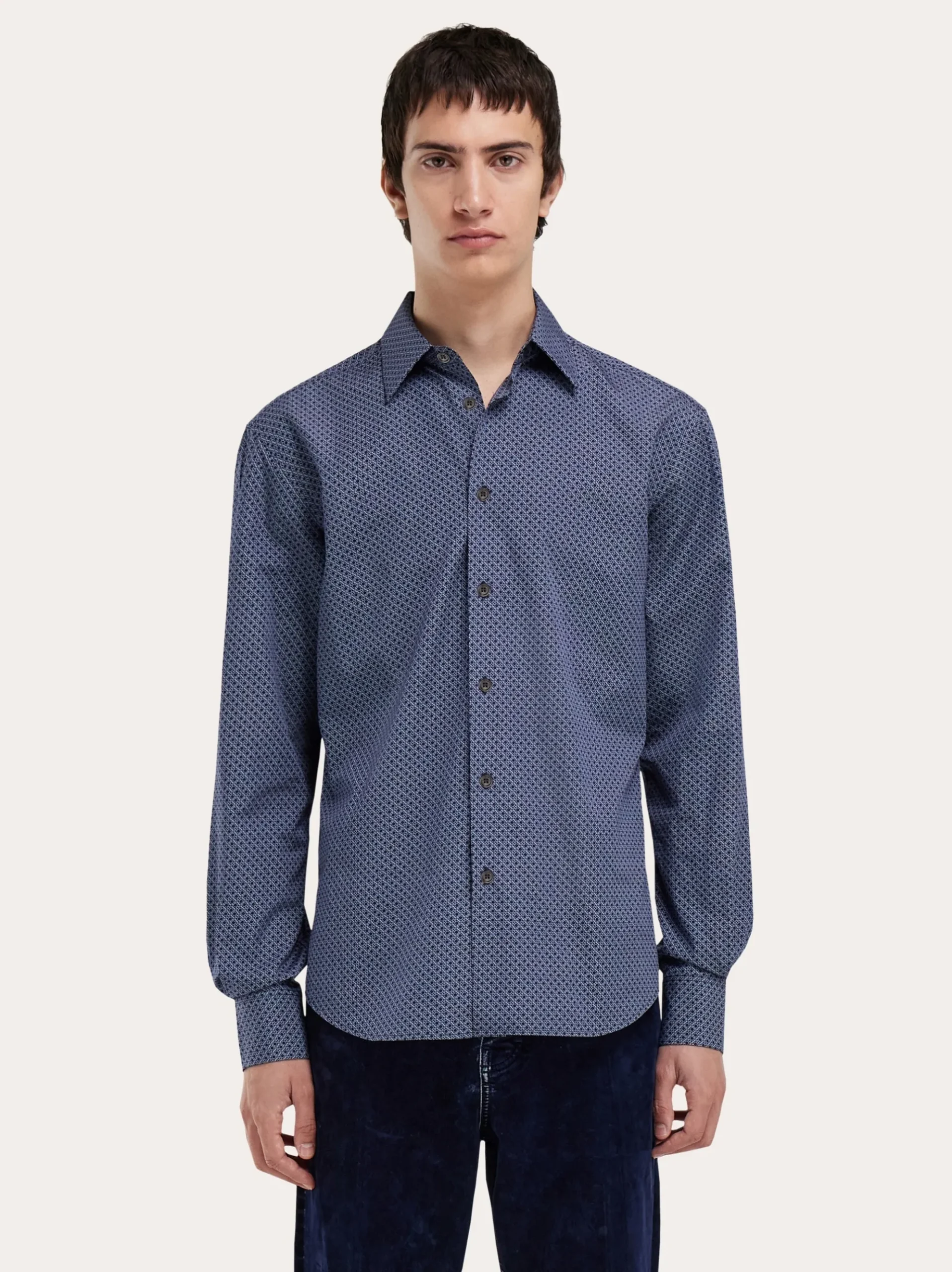 Ferragamo Monogram shirt - Men