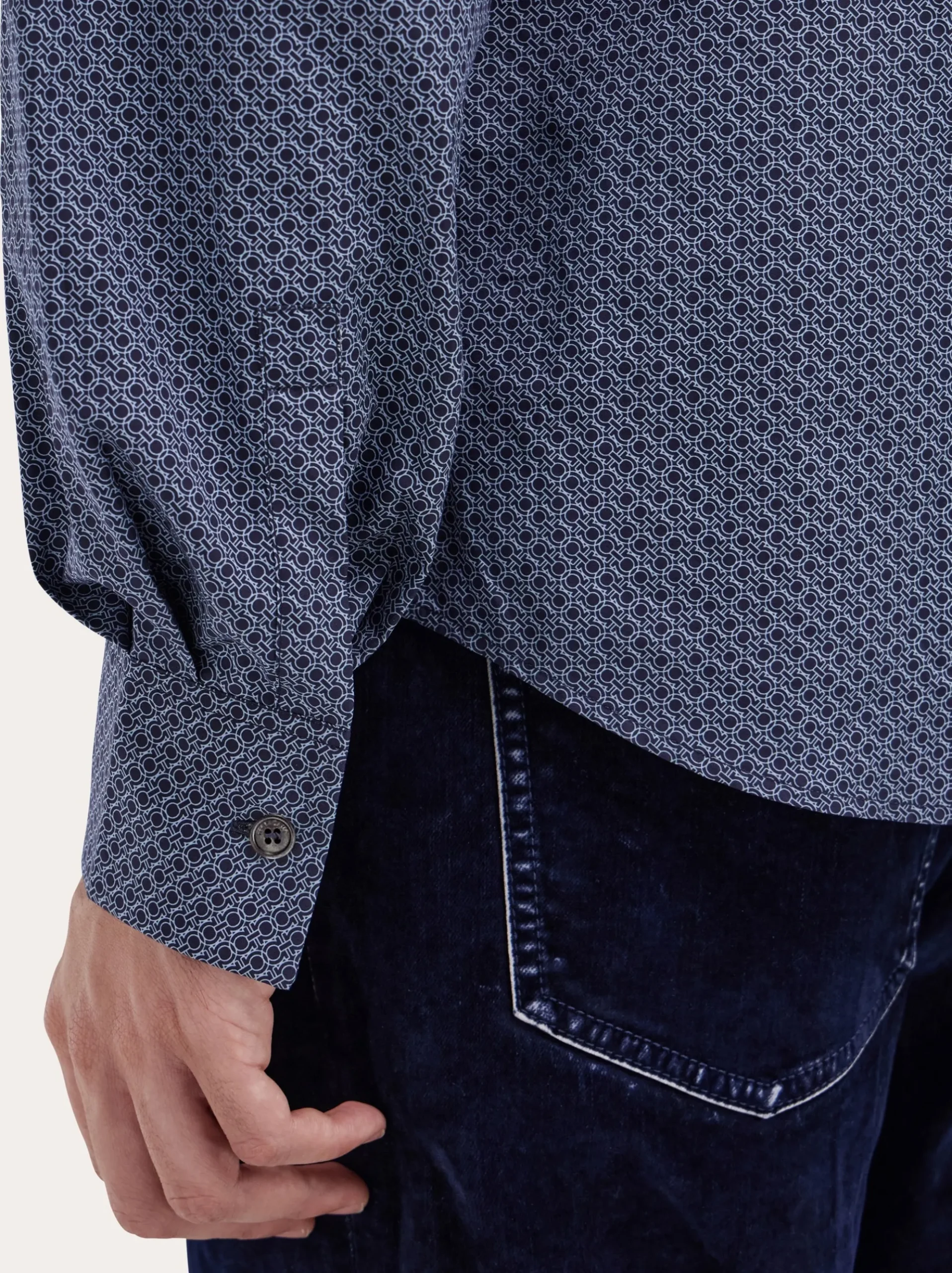 Ferragamo Monogram shirt - Men