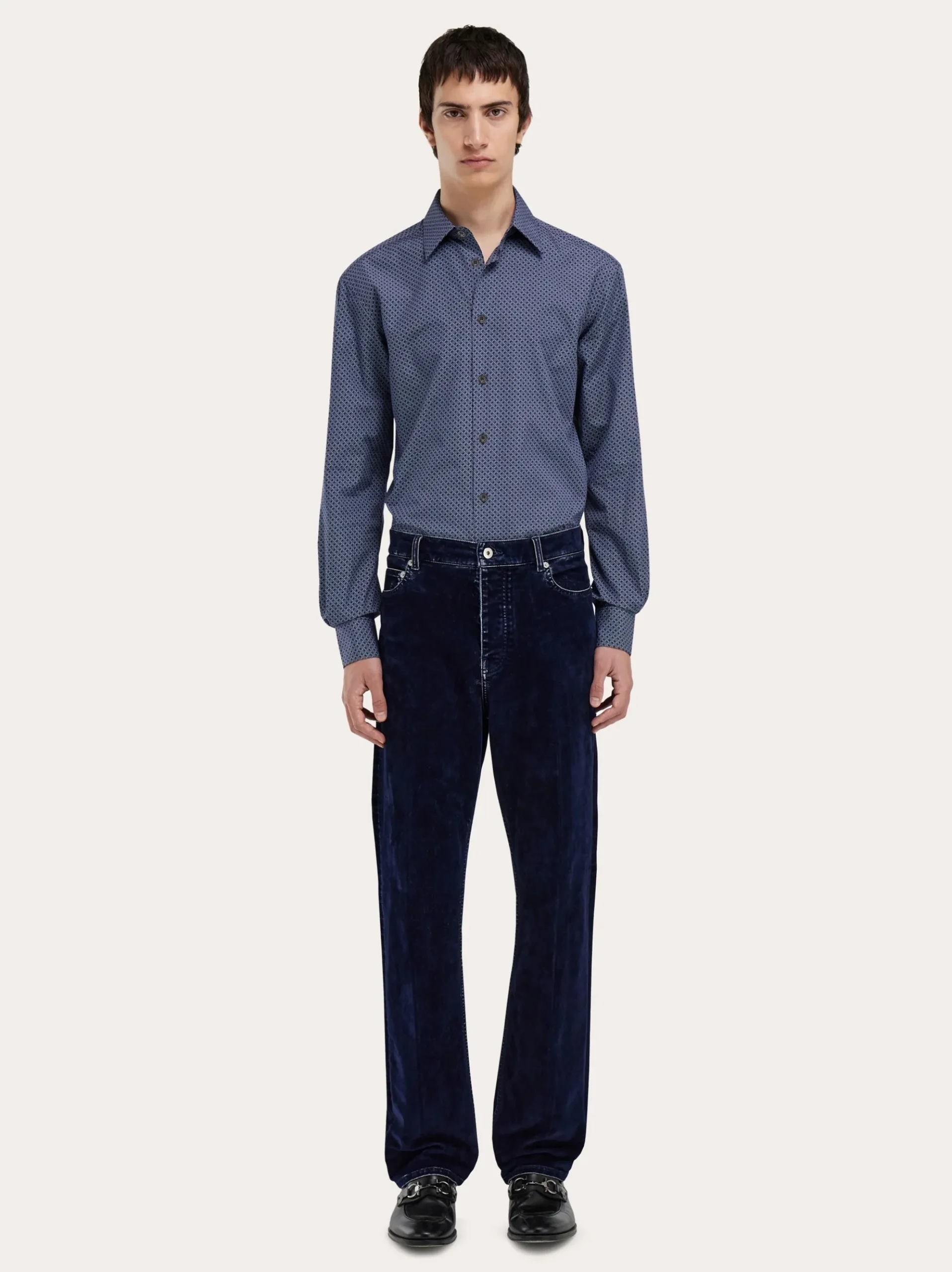 Ferragamo Monogram shirt - Men