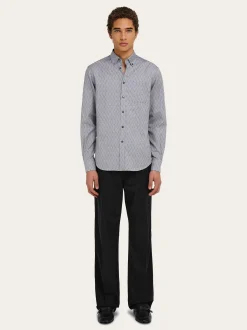 Ferragamo Monogram shirt - Men