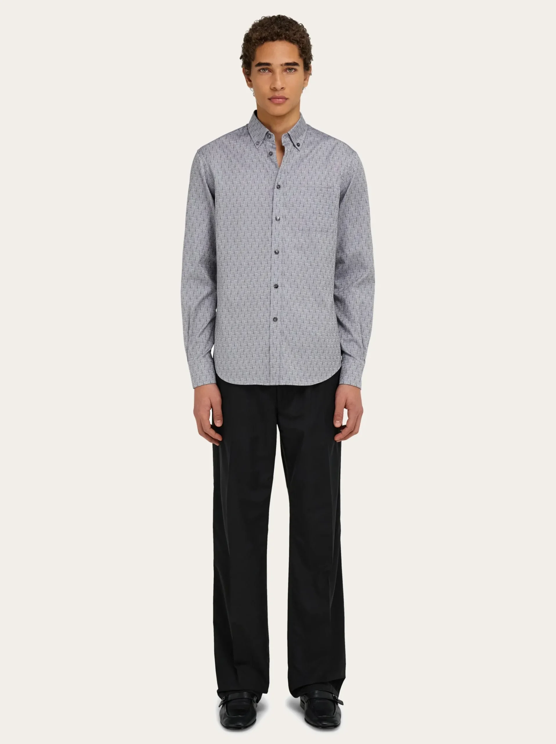 Ferragamo Monogram shirt - Men