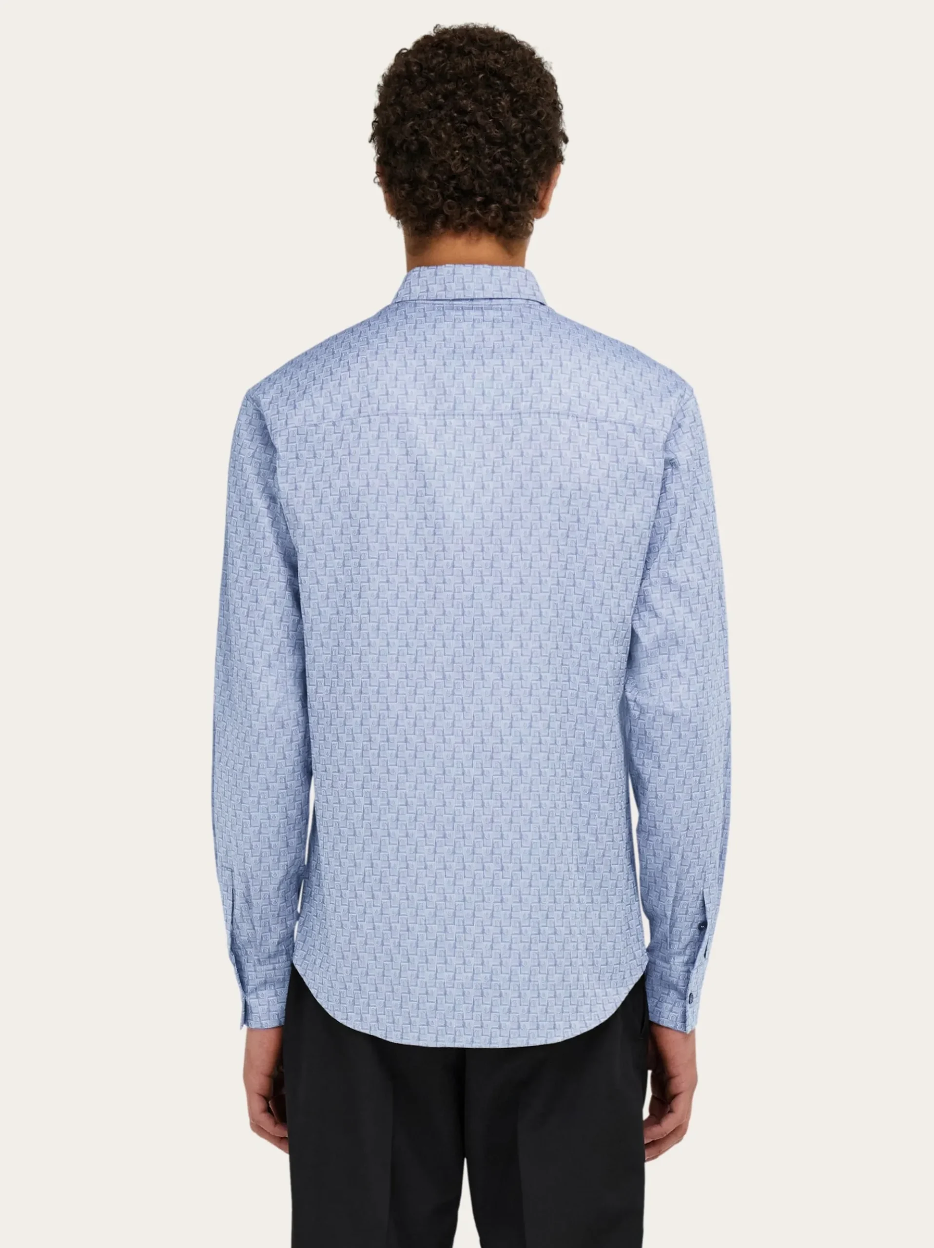 Ferragamo Monogram shirt - Men