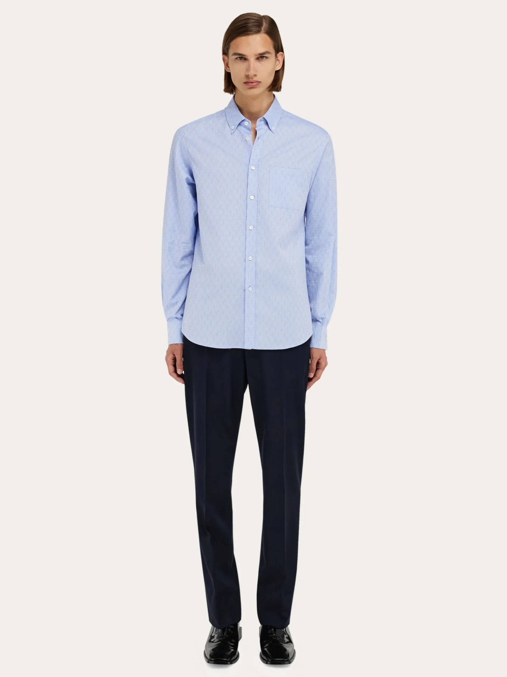 Ferragamo Monogram shirt - Men