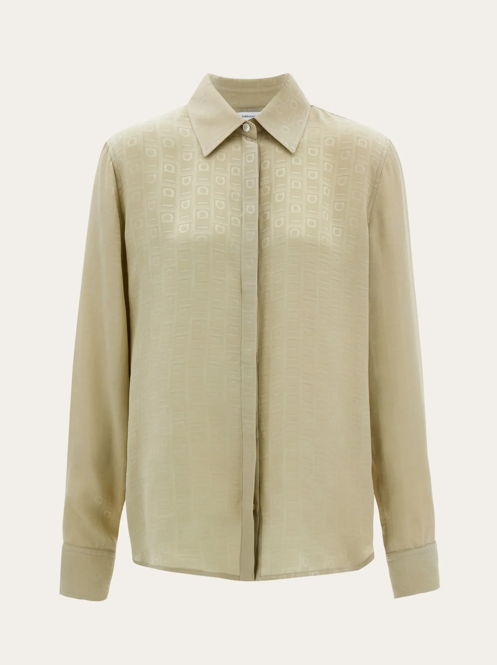 Ferragamo Monogram silk shirt - Women