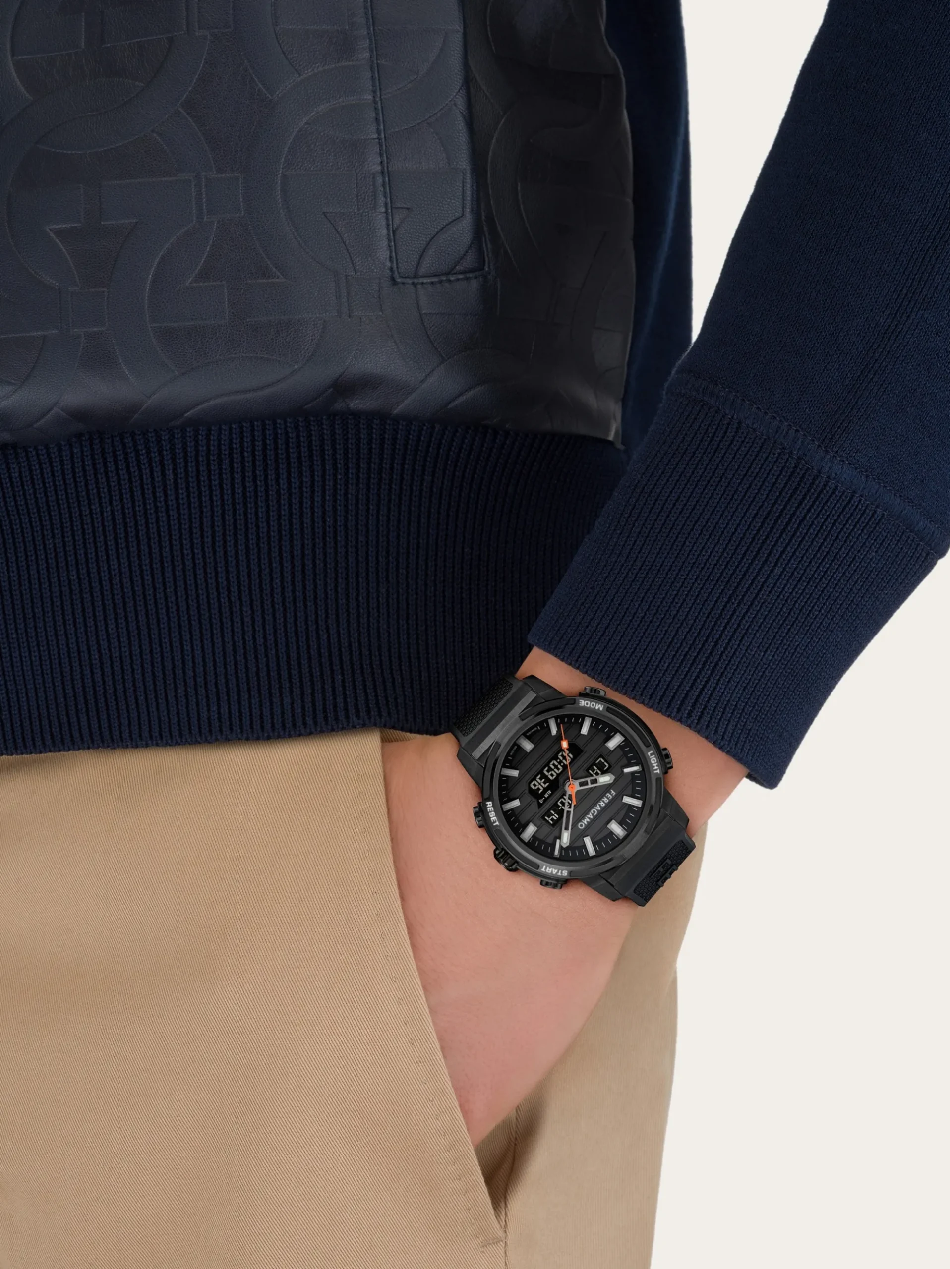 Ferragamo Sport Anadigit Watch - Men