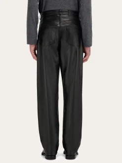 Five pocket nappa trousers - Men