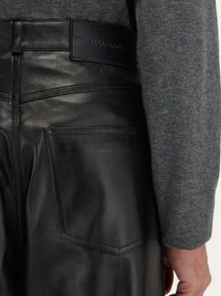 Five pocket nappa trousers - Men
