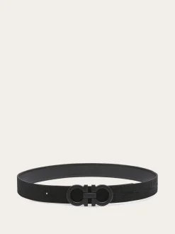 Fixed Gancini belt - Men