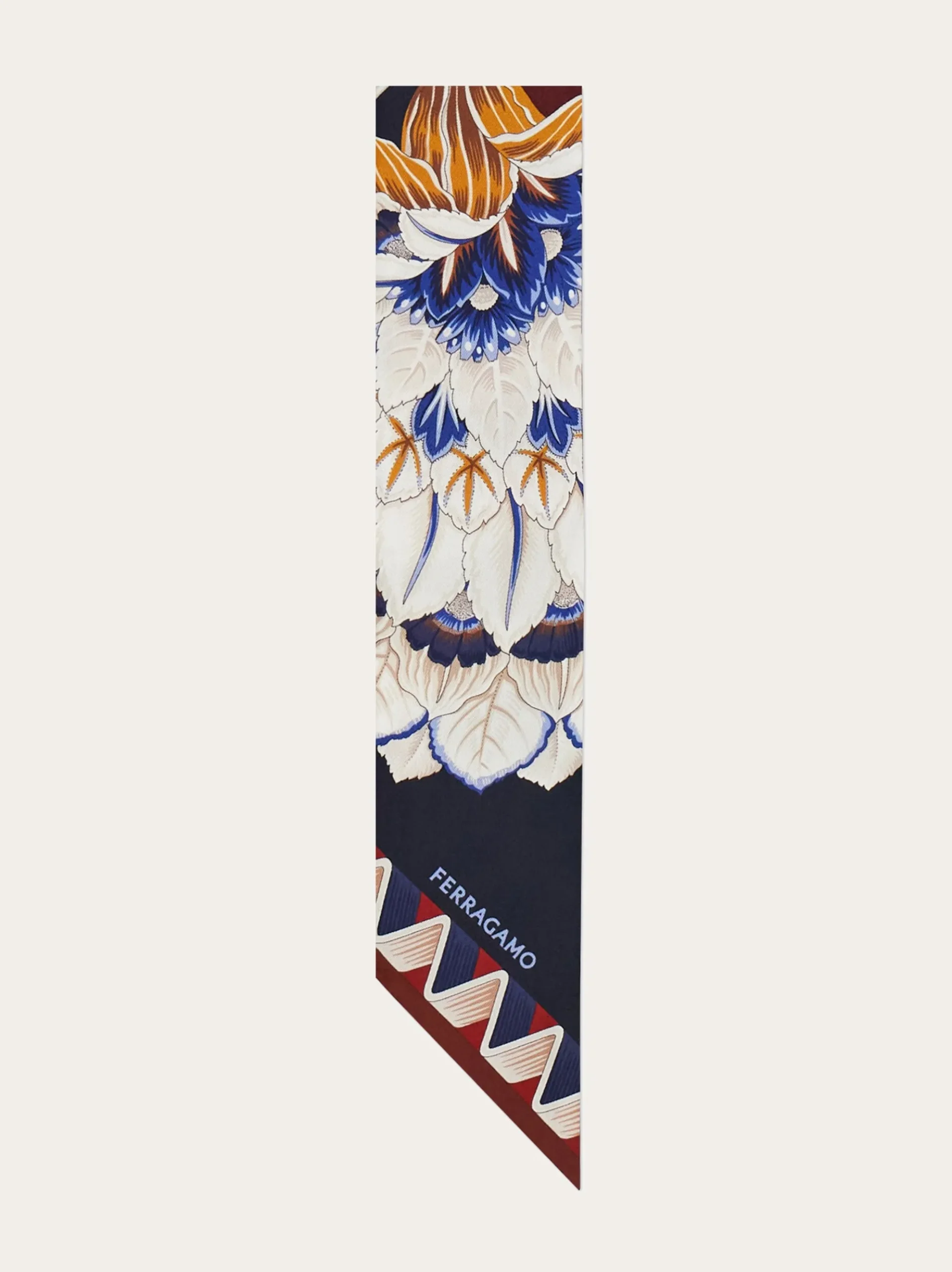 Flowers and Butterflies print silk mini bandeau - Women