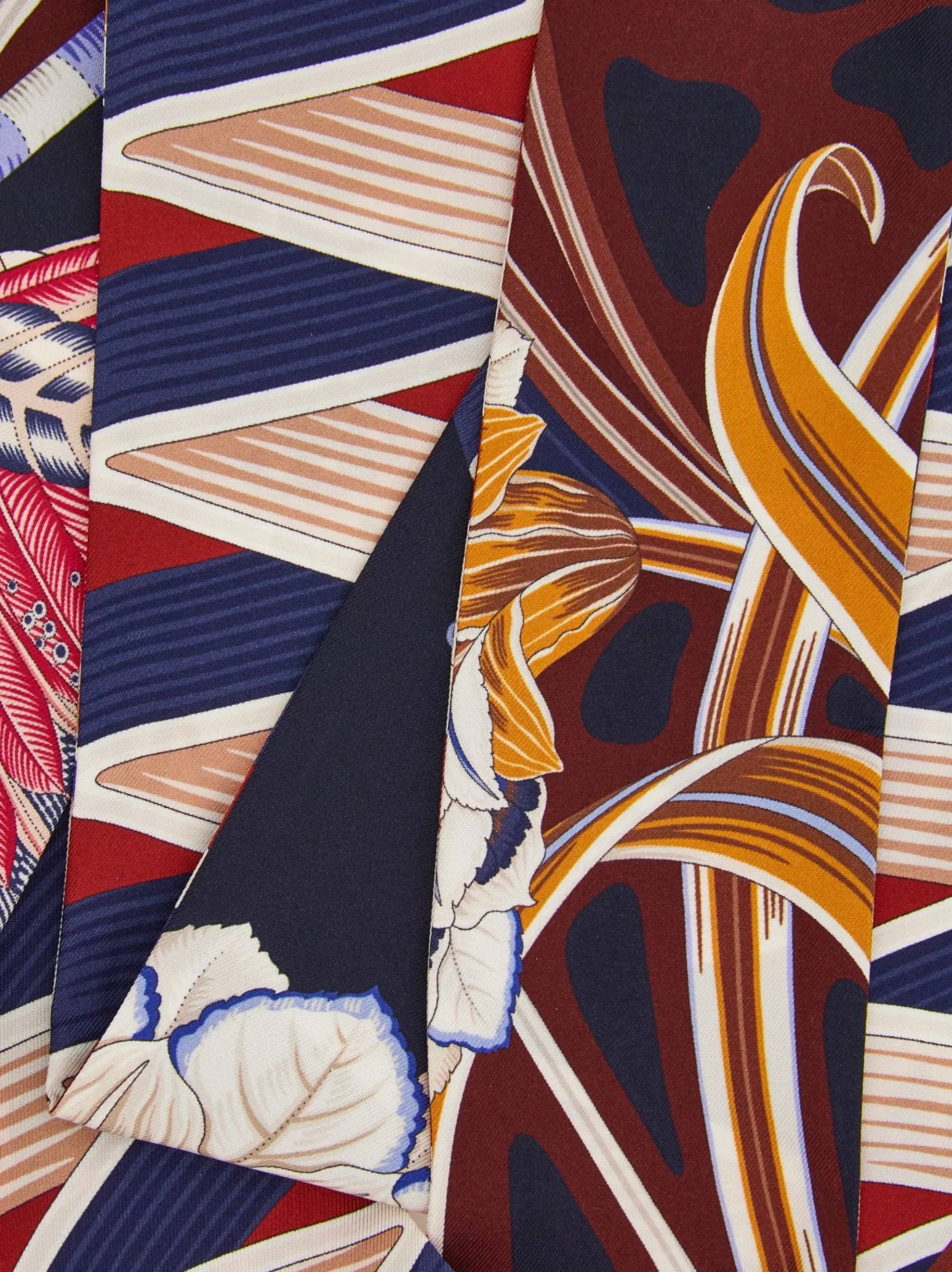 Flowers and Butterflies print silk mini bandeau - Women