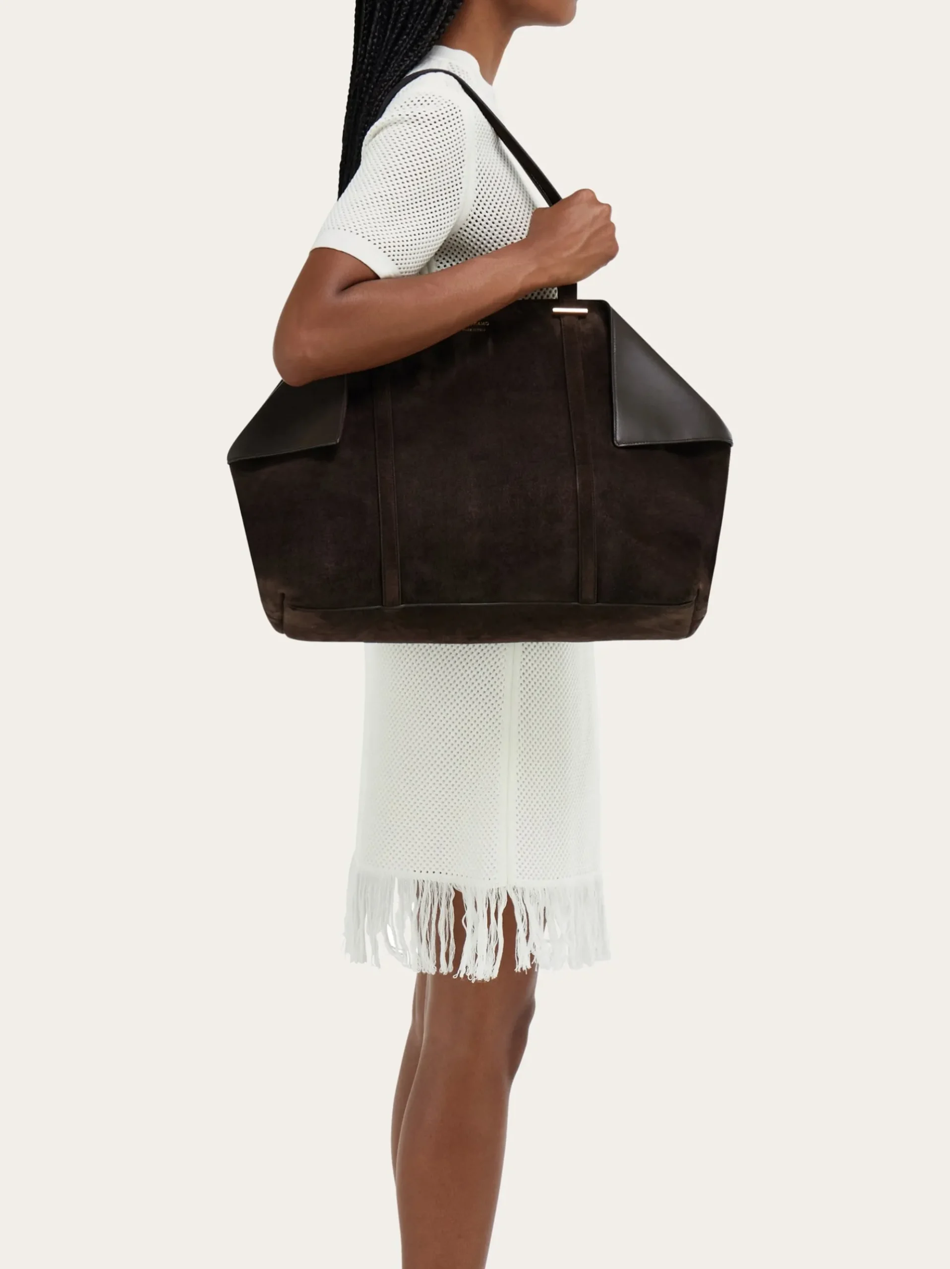 Folded tote bag (L) - Women