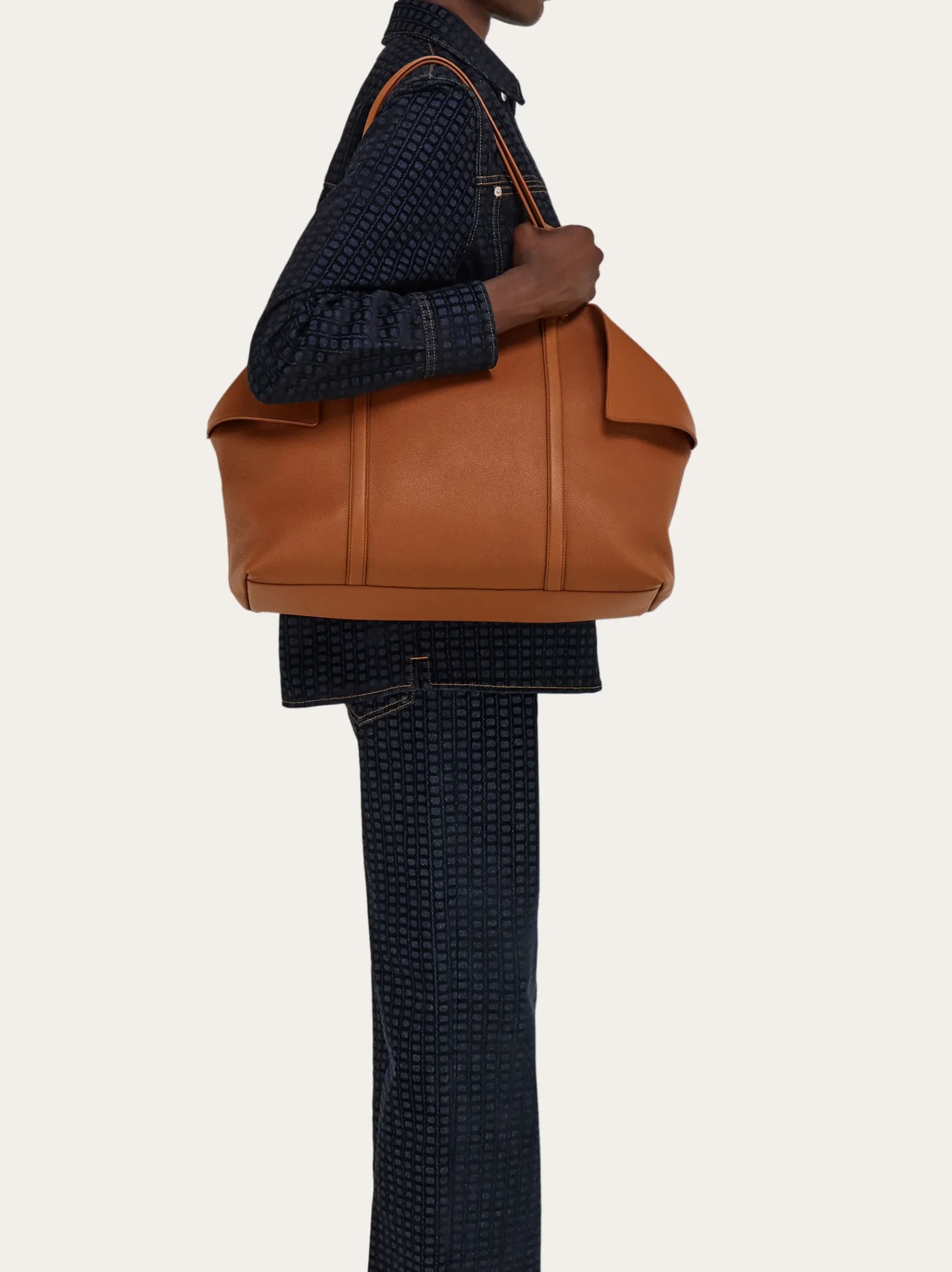 Folded tote bag (L) - Women