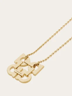 Four Gancini pendant necklace - Women