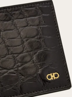 Gancini alligator wallet - Men