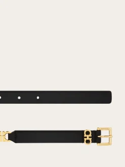 Gancini belt with chain - Women