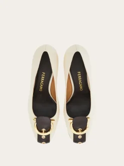 Gancini block heel pump - Women
