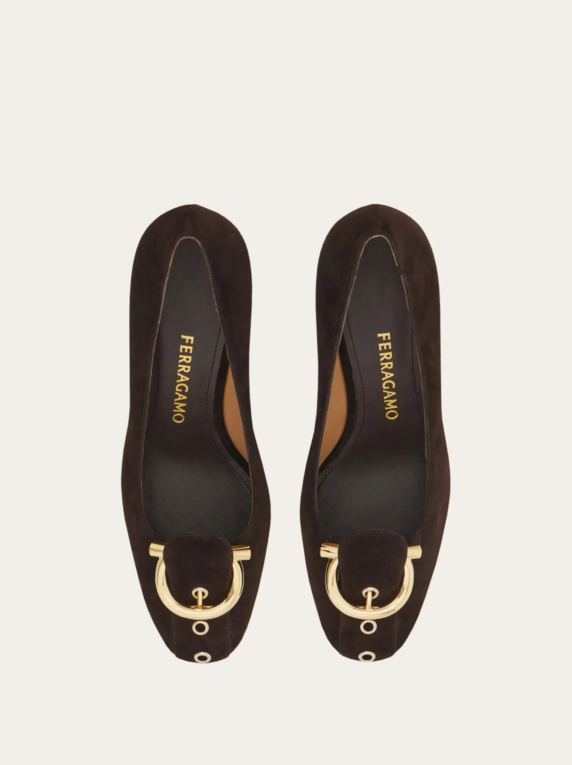 Gancini block heel pump - Women