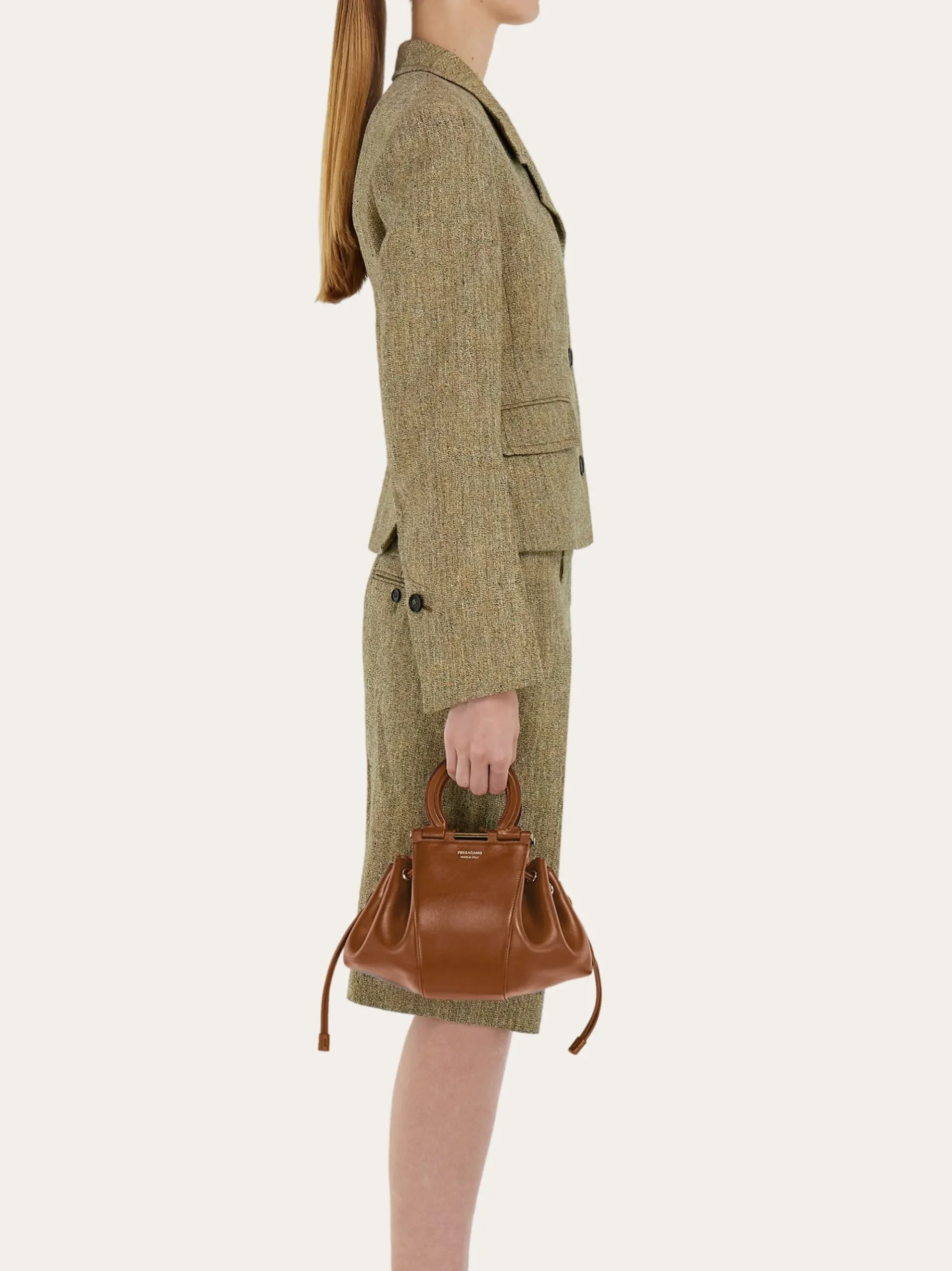 Gancini bucket bag - Women