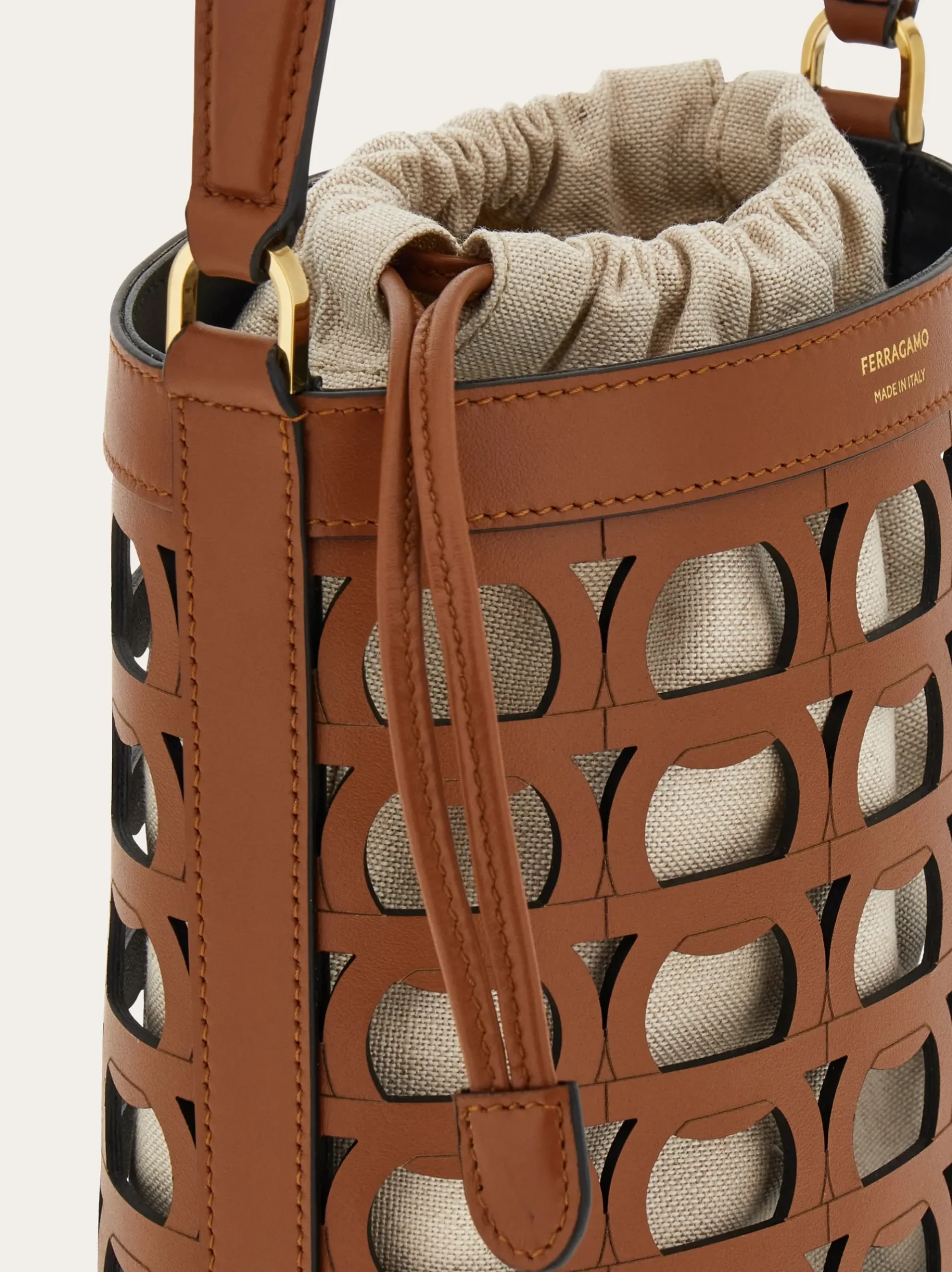 Gancini bucket bag (XS) - Women