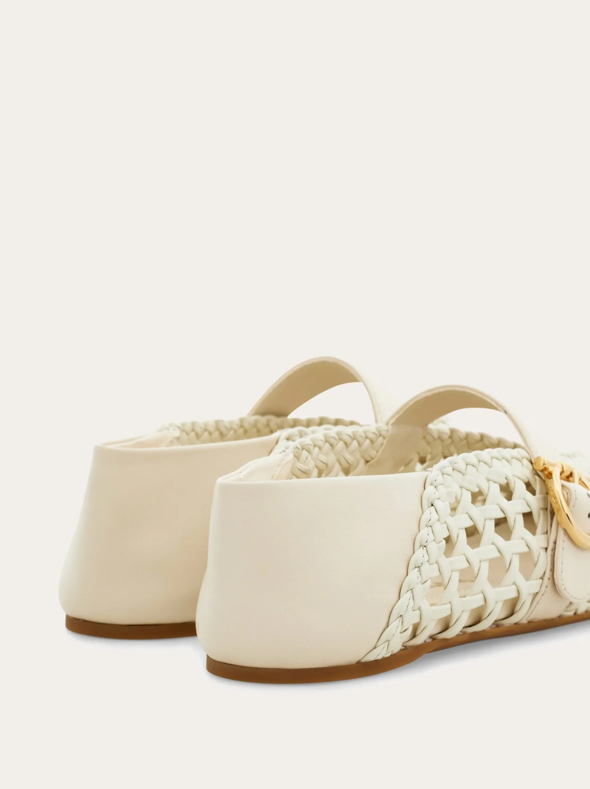 Gancini buckle ballet flat - Women