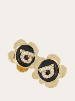 Gancini charm earrings - Women