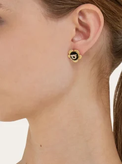 Gancini charm earrings - Women