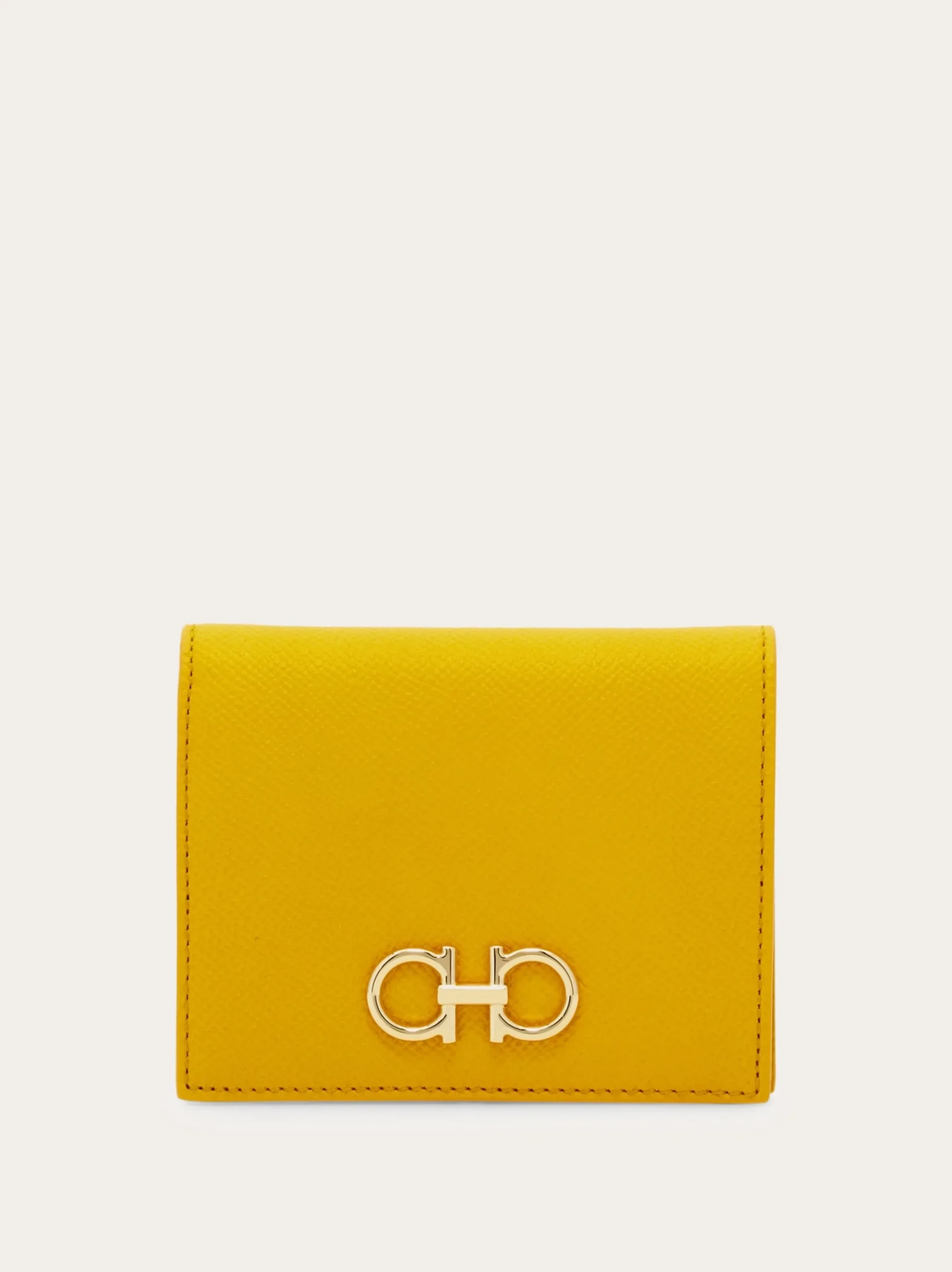 Gancini compact wallet - Women