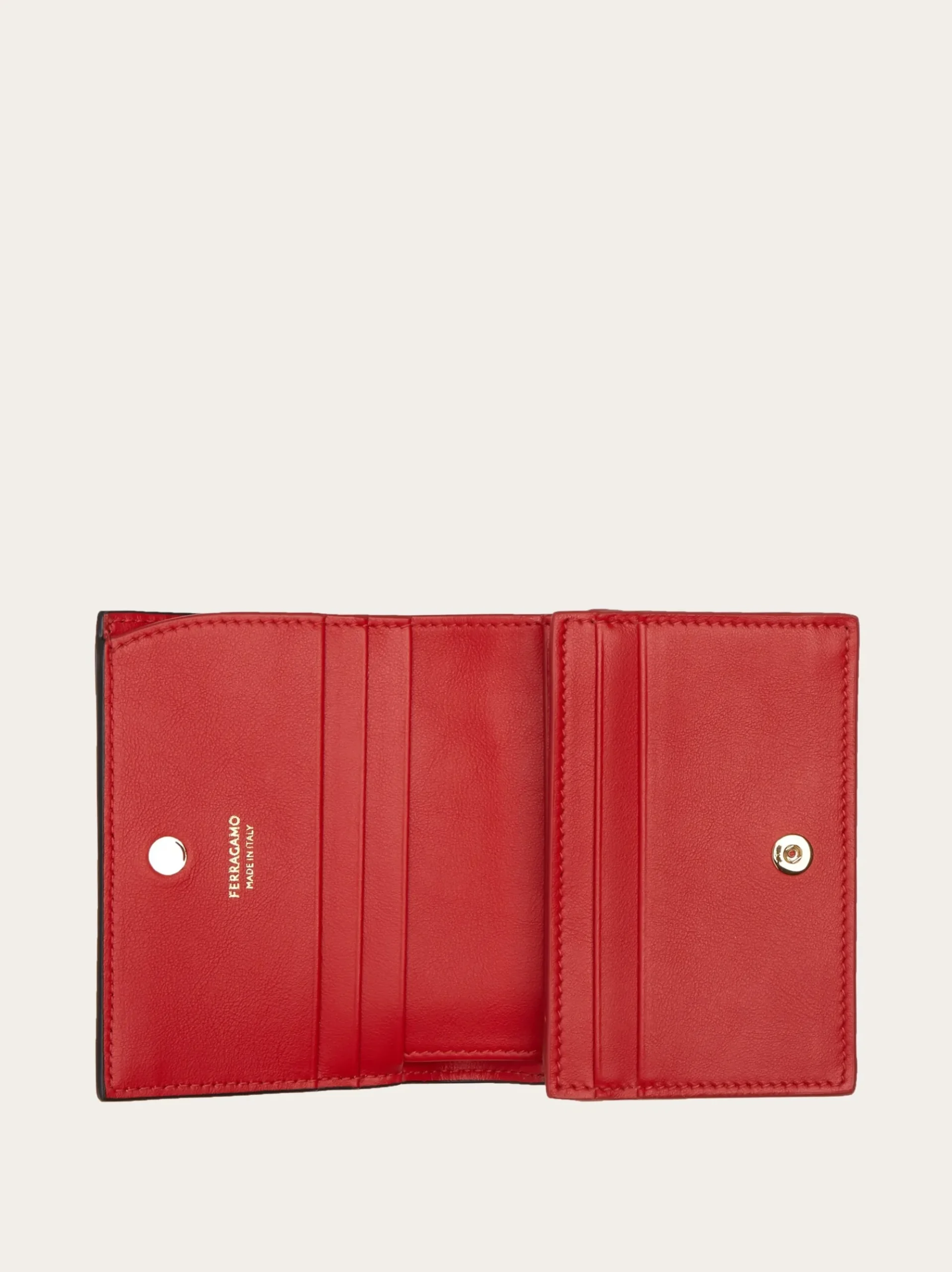 Gancini compact wallet - Women