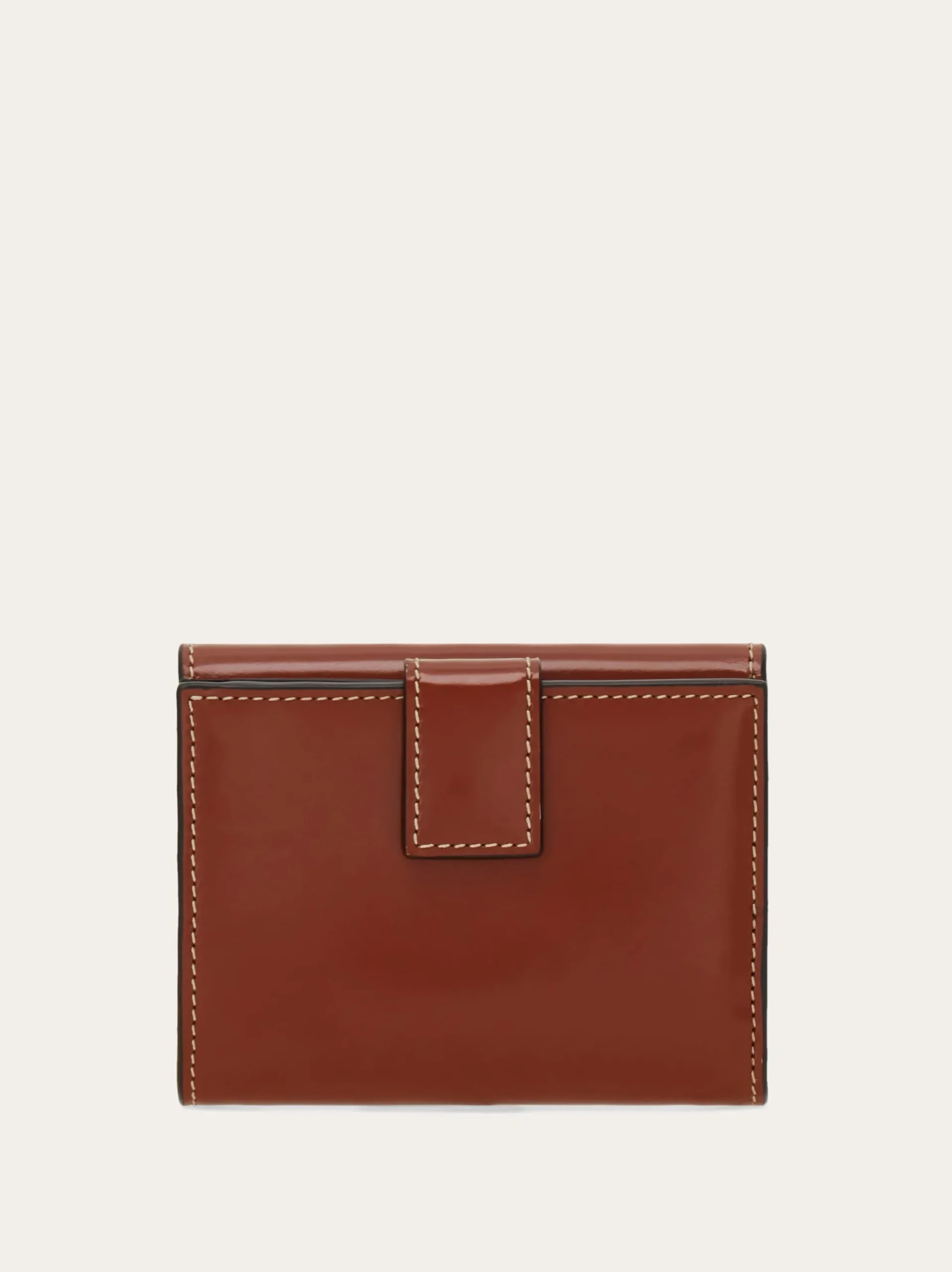 Gancini compact wallet - Women