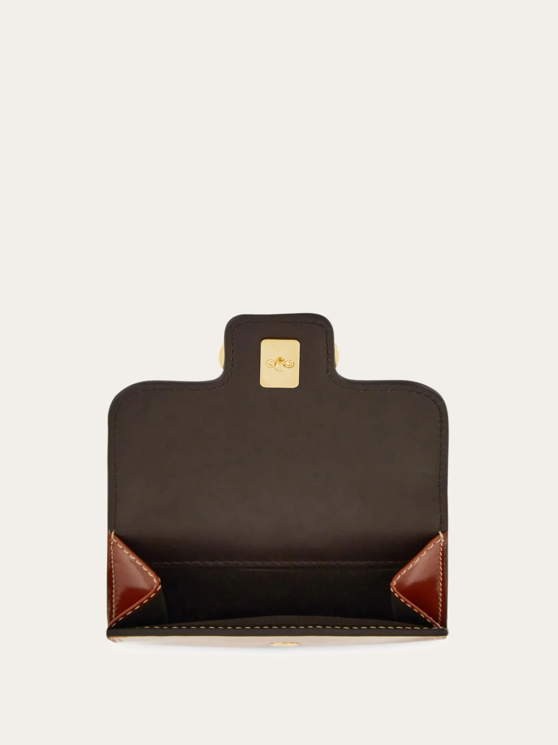 Gancini compact wallet - Women