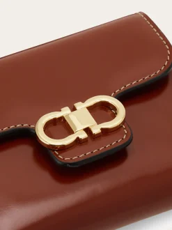 Gancini compact wallet - Women