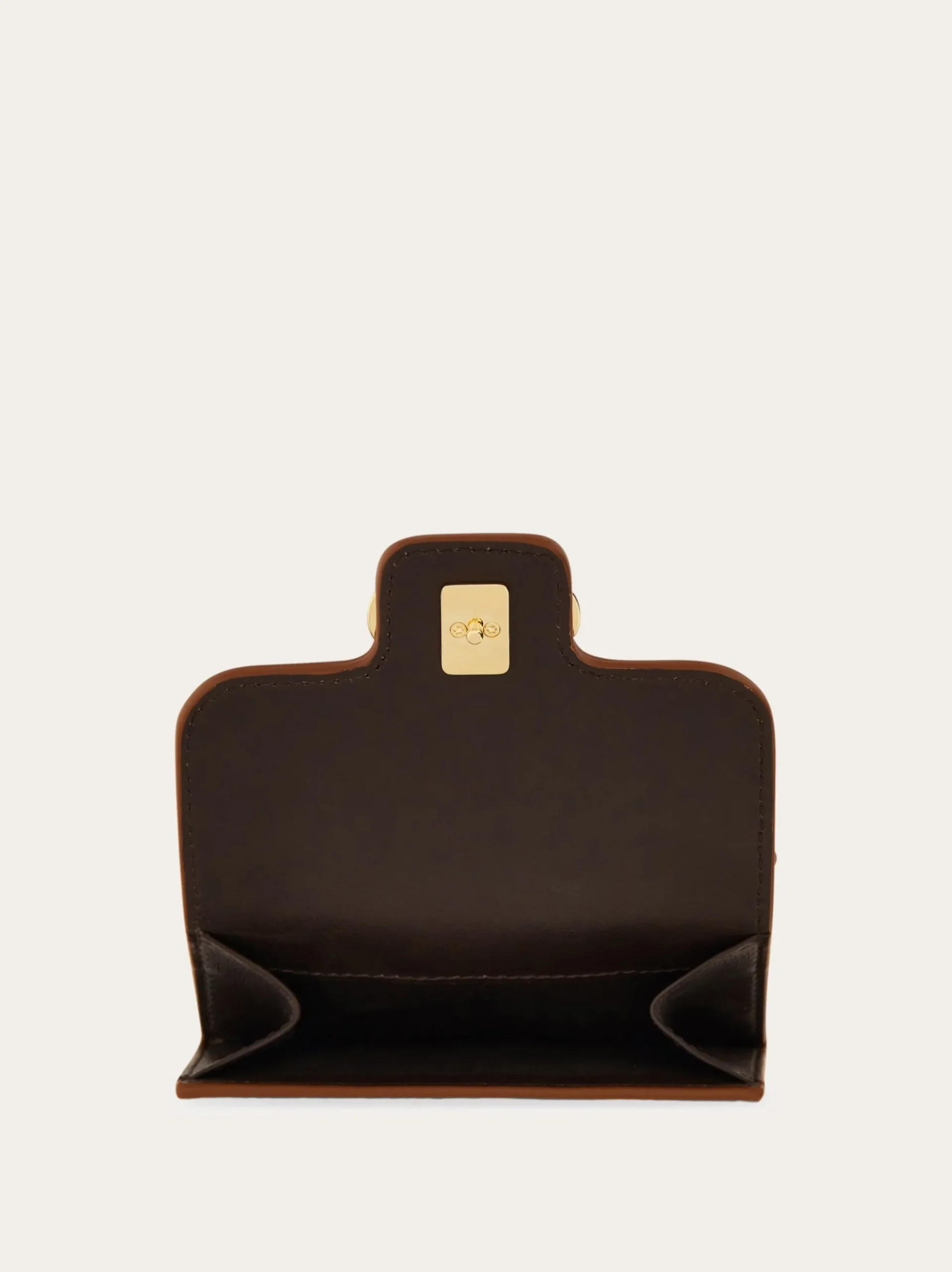 Gancini compact wallet - Women