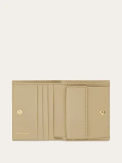Gancini compact wallet - Women