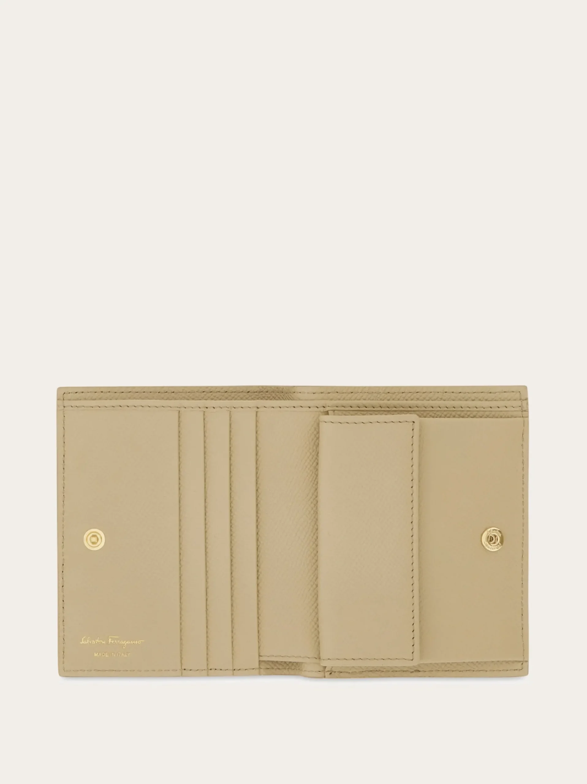 Gancini compact wallet - Women