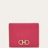 Gancini compact wallet - Women