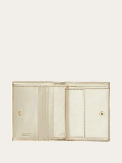 Gancini compact wallet - Women