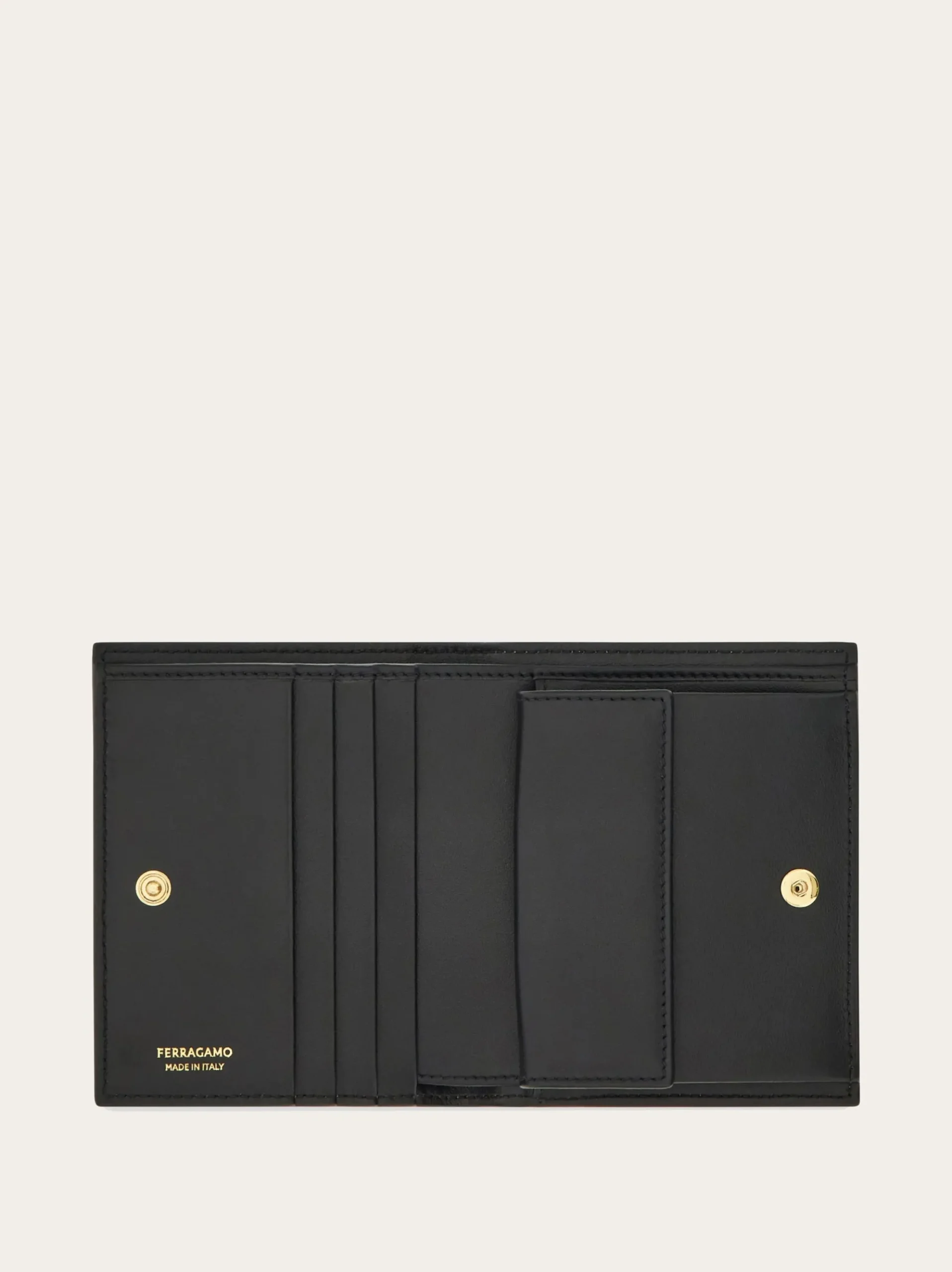Gancini compact wallet - Women