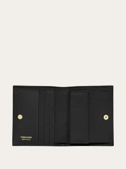 Gancini compact wallet - Women