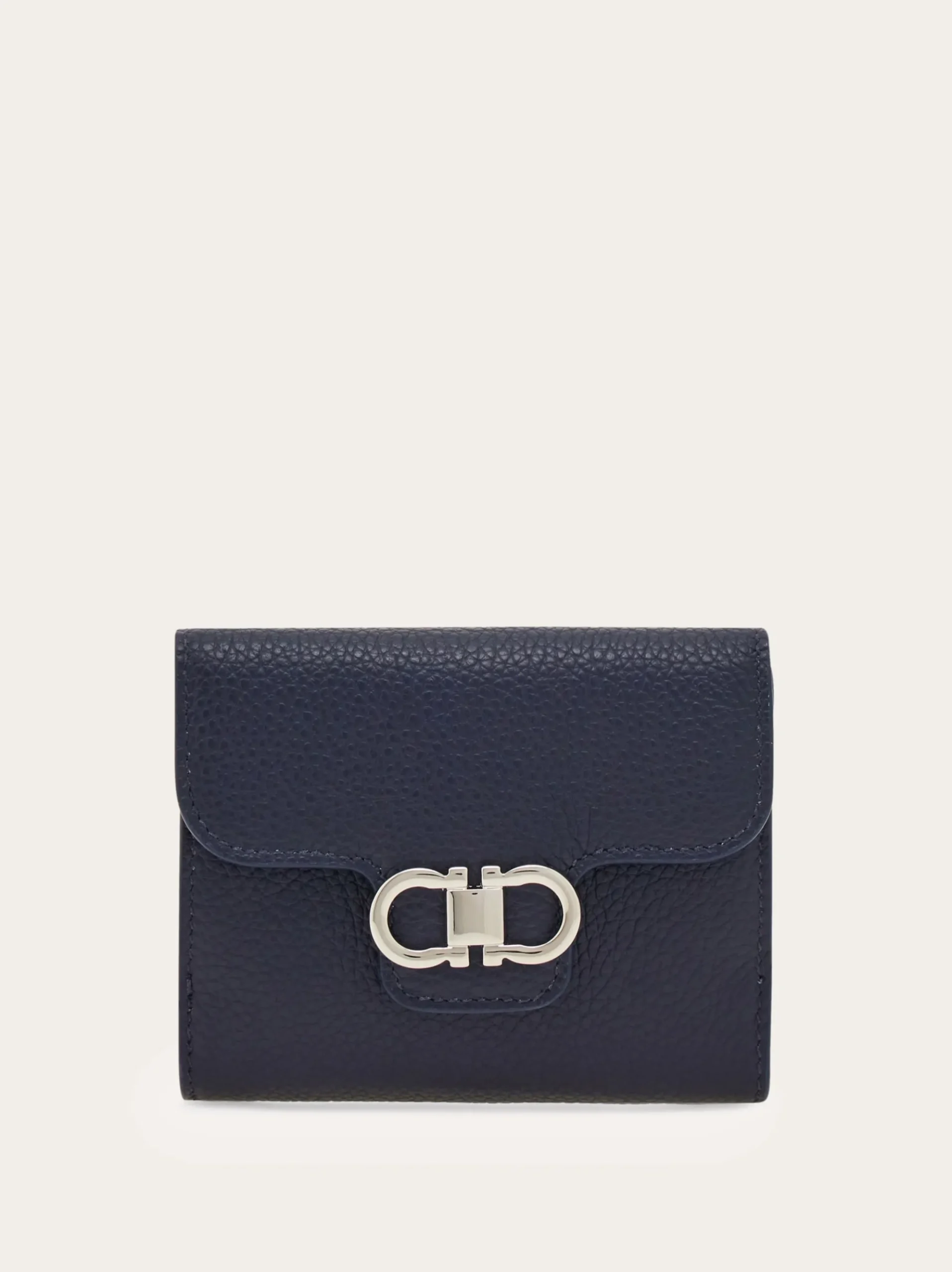Gancini compact wallet - Women
