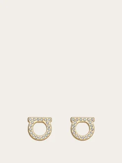 Gancini crystals earrings (S) - Women