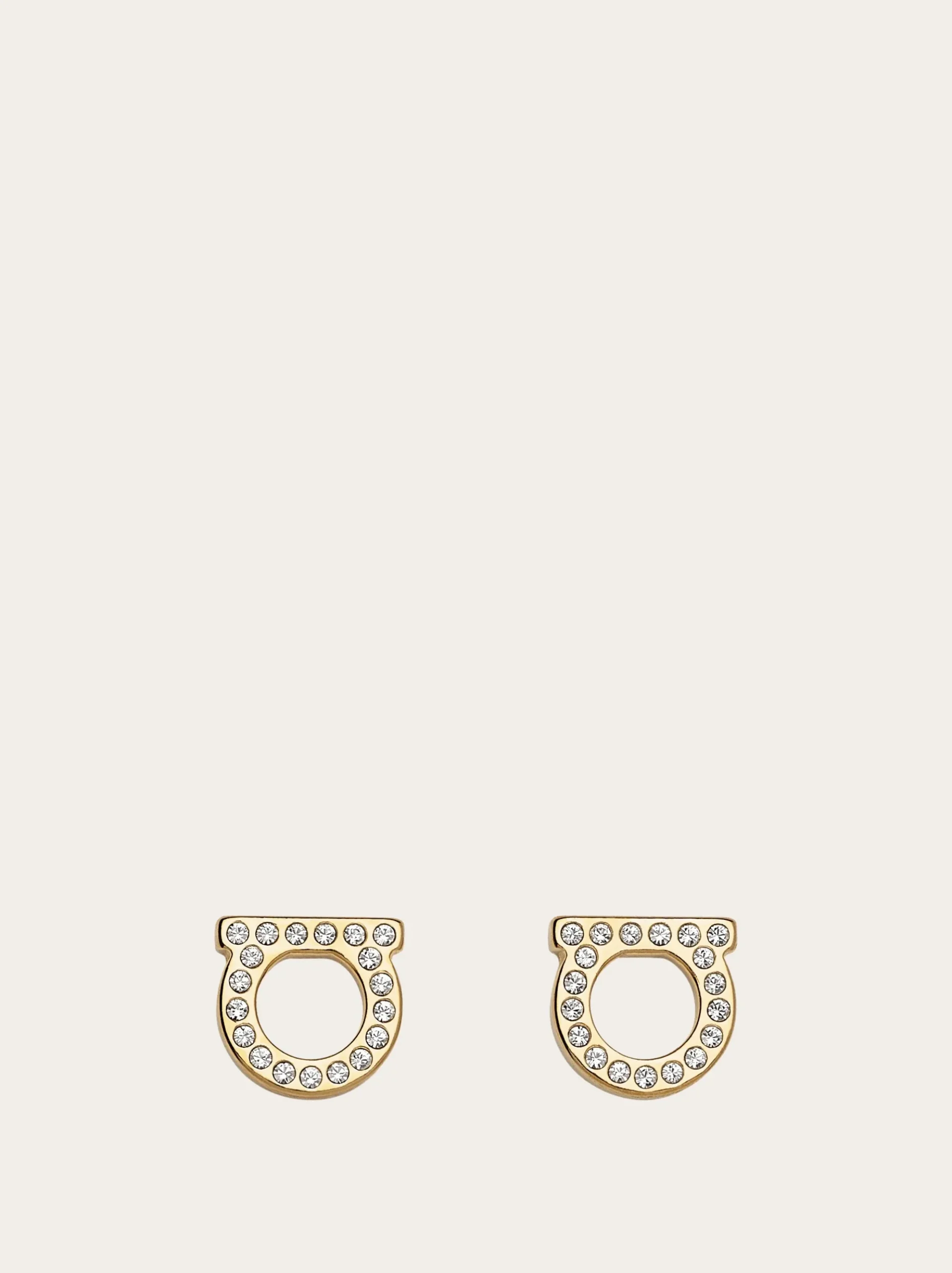 Gancini crystals earrings (S) - Women