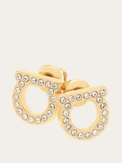 Gancini crystals earrings (S) - Women