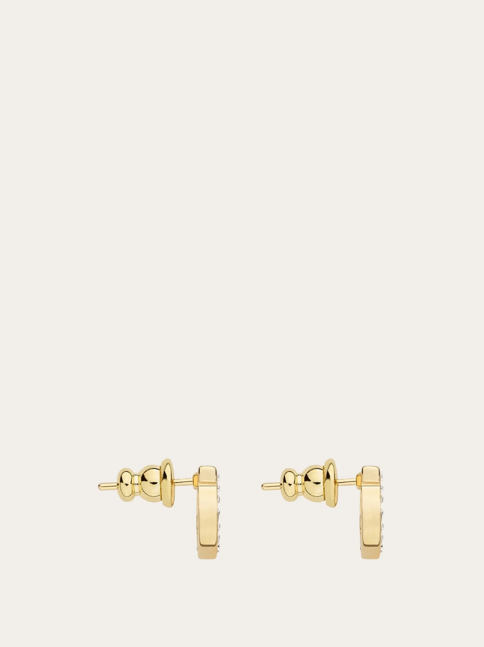 Gancini crystals earrings (S) - Women